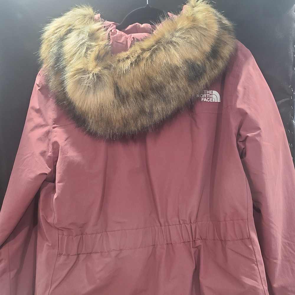 The North Face Womens Arctic Parka 550 Mauve XL - Picture 2 of 8